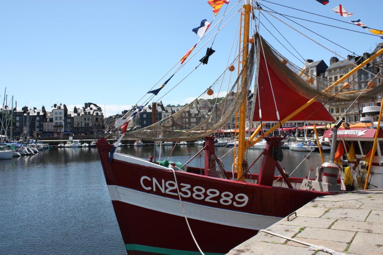 -La Maison Balancoire - Parking Prive Offert - Coeur Historique -La Clef De Honfleur Kültér fotó