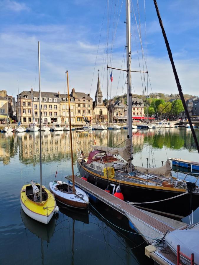 -La Maison Balancoire - Parking Prive Offert - Coeur Historique -La Clef De Honfleur Kültér fotó